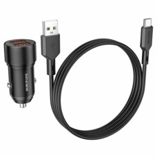 Зарядний пристрій BOROFONE BZ19 charger set (Type-C) 2 x USB Black (BZ19CB)