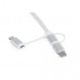 Дата кабель USB 2.0 AM to Lightning/Micro/Type-C 1.0m Cablexpert (CC-USB2-AMLM32-1M-W)