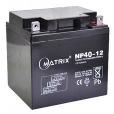 Батарея до ДБЖ Matrix 12V 40AH (NP40-12)