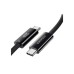 Дата кабель USB-C to USB-C 1.0m Thunderbolt 4 240W 8K60Hz black Essager (EXCTT4-PL01-P)