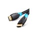 Кабель мультимедійний HDMI M to HDMI M 3.0m V2.0 4K 60Hz black Vention (AACBI)