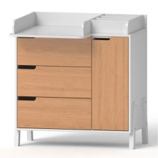 Комод-пеленатор Angelo Магія Плюс (з органайзером) бук 90х51х90 (19036)