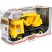 Машинка для дітей Tigres Авто "Middle truck" кран (жовтий) в коробці (39491)