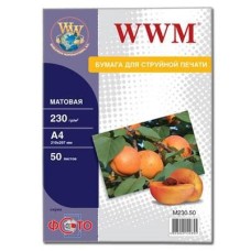 Фотопапір WWM A4 (M230.50)