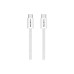 Дата кабель USB-C to USB-C 1.0m 60W Magnet Braided White Canyon (CND-CCMG60AB15W)
