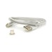 Дата кабель USB 2.0 to Lightning 1.0m 2A magnetic nylon silver Voltronic (YT-MCFB-L/S/13190/09165)
