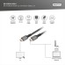 Кабель мультимедійний HDMI M to HDMI M 2.0m V2.1 8K60Hz 48Gbps black Digitus (DB-330200-020-S)
