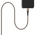 Дата кабель USB-C to USB-C 0.75m v3.2 240W Rugged double braided nylon black+orange UAG (9B4415114097)