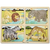 Пазл Melissa&Doug Мега 4 в 1 "Сафарі" (MD9366)