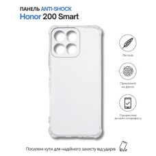 Чохол до мобільного телефона BeCover Anti-Shock Honor 200 Smart Clear (714709)