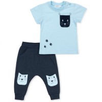 Набір дитячого одягу Breeze з кишеньками (10234-80G-blue)
