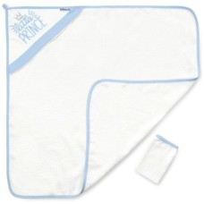 Рушник для купання Miniworld куточок з рукавичкою (16066-blue)