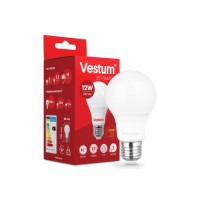 Лампочка Vestum A60 12W 3000K 220V E27 (1-VS-1104)