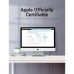 Дата кабель USB 2.0 AM to Lightning 2.0m 2.4A Aluminum Alloy Purple Vention (LABVH)