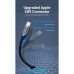 Дата кабель USB 2.0 AM to Lightning 2.0m 2.4A Aluminum Alloy Purple Vention (LABVH)
