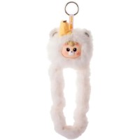 М'яка іграшка Tangle з кільцем diudiu baby Furry Bear Banana Milk (HWTANGLE02D01-WD03)