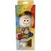 М'яка іграшка Tangle з кільцем diudiu baby Furry Bear Banana Milk (HWTANGLE02D01-WD03)