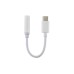 Перехідник Lapara USB Type-C Male - Audio AUX mini jack 3,5 mm Female (LA-Type-C-Audio-3.5mm white)