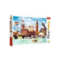 Пазл Trefl Funny Cities Собаки в Лондоні 1000 елементів (5900511105964)