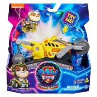 Ігровий набір Paw Patrol Щенячий патруль у кіно 2 Рятувальний автомобіль-трансформер із водієм Кремезом (SM17776/6511)