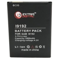 Акумуляторна батарея для телефону Extradigital Samsung Galaxy S4 Mini Duos GT-i9192 (1900 mAh) (BMS6241)