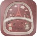 Набір дитячого посуду Canpol babies BONJOUR PARIS посуду 5 ел. червоний (9/227_red)