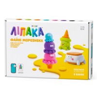 Набір для творчості Lipaka Файні морозивка Кульконавти, Єті Сендвіч, Ріжок Кувирок (60055-UA01)