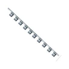Полиця для інструменту Toptul тримач головок 3/8"*260*12шт (BKAC1212)