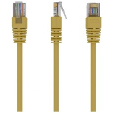 Патч-корд 0.25м Cablexpert (PP12-0.25M/Y)