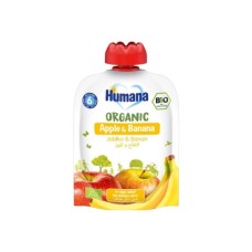 Дитяче пюре Humana Яблуко-Банан 90 г (4031244716002)