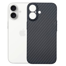 Чохол до мобільного телефона BeCover FIBRA Carbonite MagSafe Apple iPhone 17 Black (715406)