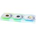Кулер до корпусу Lian Li UNI Fan SL WIRELESS LCD 120-3, White (G99.12SLLCD1W3W.00)