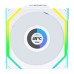 Кулер до корпусу Lian Li UNI Fan SL WIRELESS LCD 120-3, White (G99.12SLLCD1W3W.00)