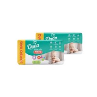 Підгузки Dada Extra Soft 4 Maxi (9-15 кг) 128 шт (2 упаковки по 64 шт) (4820174989538)