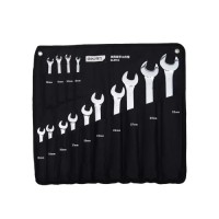 Ключ Deli комбінований, набір 8-32 мм, 14 шт, Cr-V (DL0114)