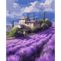 Картина по номерам Santi алмазна мозаїка Прованс 40х50 см на підрамнику (956044)