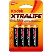 Батарейка Kodak LR06 KODAK XtraLife Alkaline * 4 (30952027)