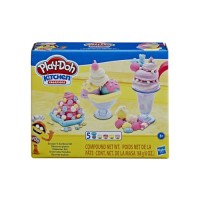 Набір для творчості Hasbro Play-Doh Кухонне приладдя Стаканчики морозива (E7275)