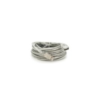 Дата кабель USB 2.0 AM/AF 10.0m ferrite transparent white Voltronic (YT-AM/AF-10TBL)