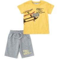 Набір дитячого одягу Breeze зі скейтом (13487-92B-yellow)