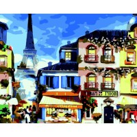 Картина по номерам ZiBi Париж 40*50 см ART Line (ZB.64167)