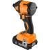 Гайковерт Neo Tools Energy+ 18V, безщітковий, 3600об/хв, 300Нм, 1/4", 4 швидкості, 0.85кг (без АКБ та ЗП) (04-612)