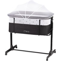 Ліжечко MoMi Приставне ліжечко MoMi REVO (колір - dark grey) (LOZE00021)