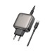 Зарядний пристрій BOROFONE BAS56A Absolute 2xUSB-C + 1xUSB-A PD45W + cable USB-C to USB-C Black (6941991116278)