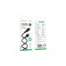 Дата кабель USB 2.0 AM to USB-C 1.0m silicone black BOROFONE (6941991115431)
