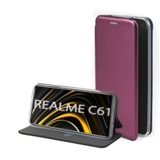 Чохол до мобільного телефона BeCover Exclusive Realme C61 Red Wine (712556)