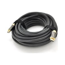 Кабель мультимедійний HDMI M to HDMI M 20.0m V2.0 4K black VEGGIEG (YT-HDMI(M)/(M)HX-20/19709)