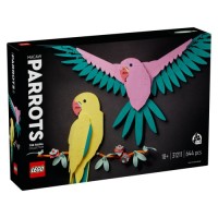 Конструктор LEGO Art Колекція фауни. Папуги Ара 644 деталей (31211)