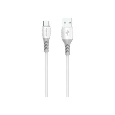 Дата кабель USB 2.0 AM to Type-C 1.0m PD-B51a White Proda (PD-B51a-WH)