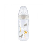 Пляшечка для годування Nuk First Choice Plus Сафарі 300 мл Бежева (3952396)